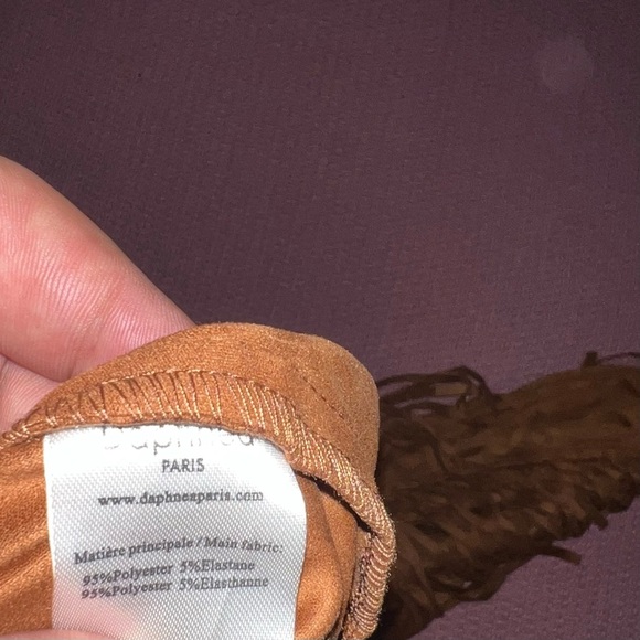 Daphnea fringe shacket women’s size Small - Picture 4 of 7